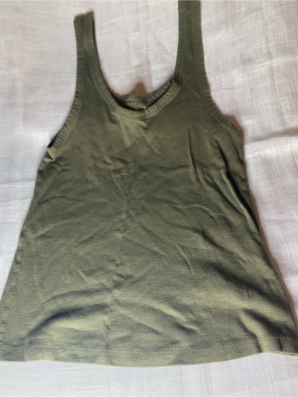 Universal Thread Olive Green Scoop Neck Tank